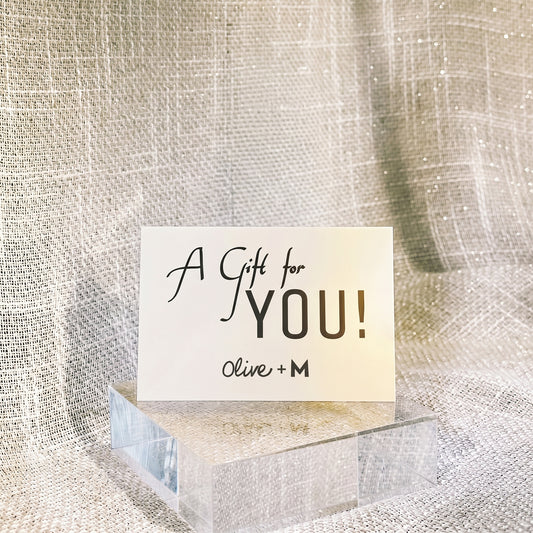 Olive + M Gift Card